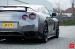 Nissan GT-R on Vossen Wheels (VFS6) 2016 года (UK)